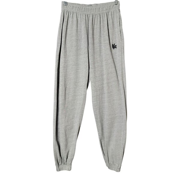 YoungLA Mens Gray 231 Pump Cover Joggers Medium Workout Gym - Picture 1 of 10